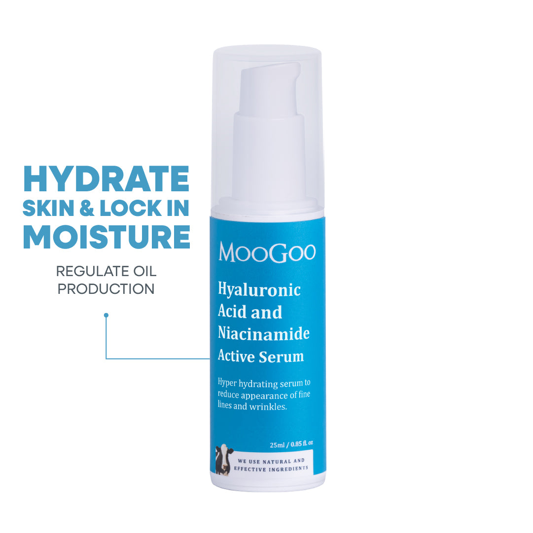 MooGoo Hyaluronic Acid 2% W/V Niacinamide 10% W/V Active Serum 25 ml