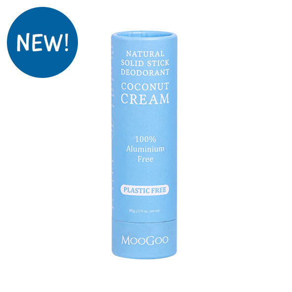 Natural Deodorant Stick Aluminium & Plastic Free For All Skin Types MooGoo AU