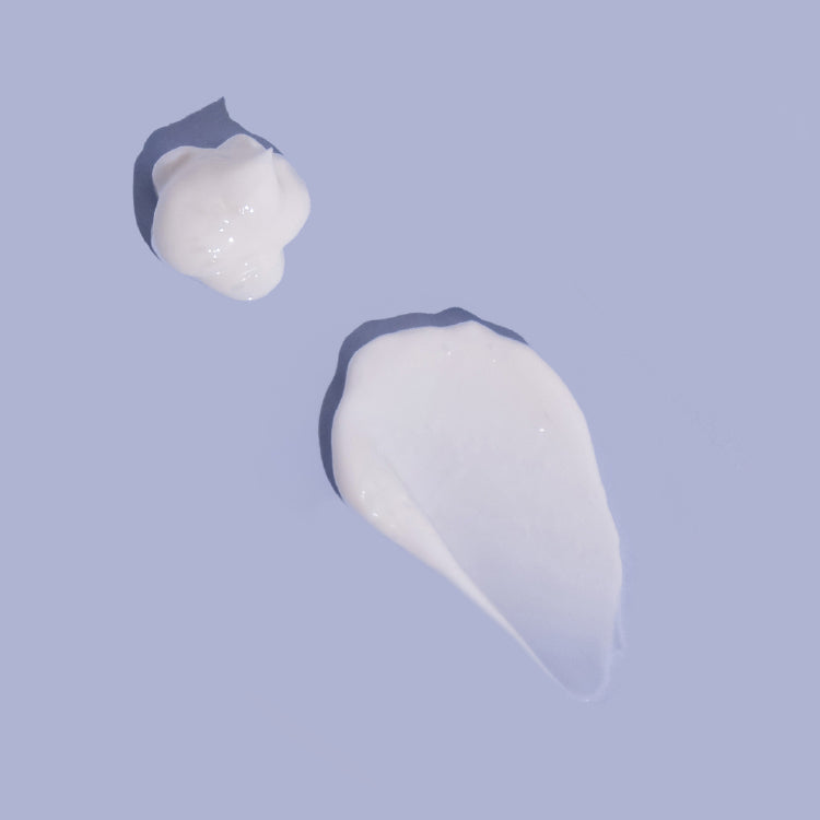 MooGoo Quick Absorb Lotion formula swatch, creamy lightweight texture designed to absorb fast and hydrate dry, sensitive and delicate skin