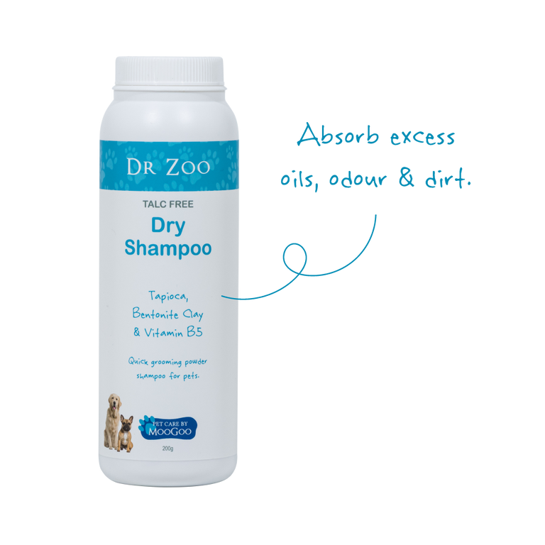 Talc Free Dry Shampoo for Pets 200g