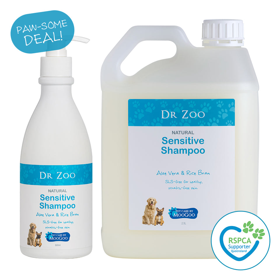 Natural Sensitive Shampoo Refill Starter Kit