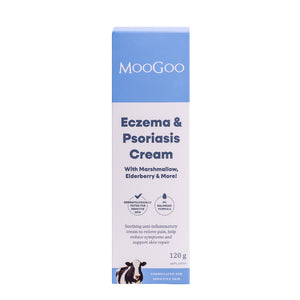 Eczema & Psoriasis Cream with Marshmallow, Elderberry & More