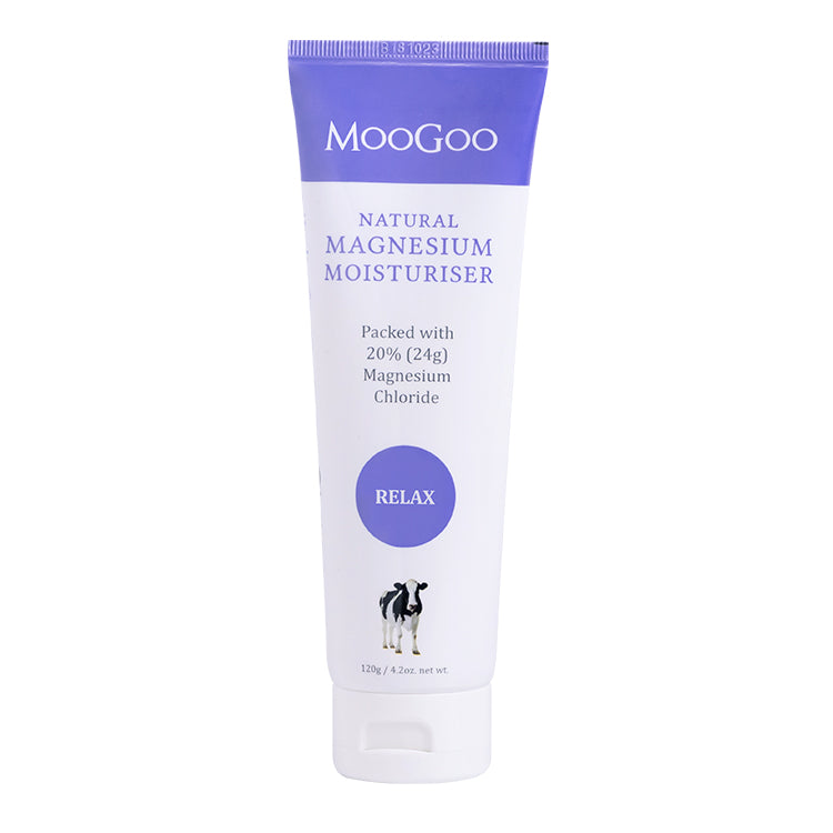 Magnesium Moisturiser 120g Natural Ingredients Face & Body MooGoo AU