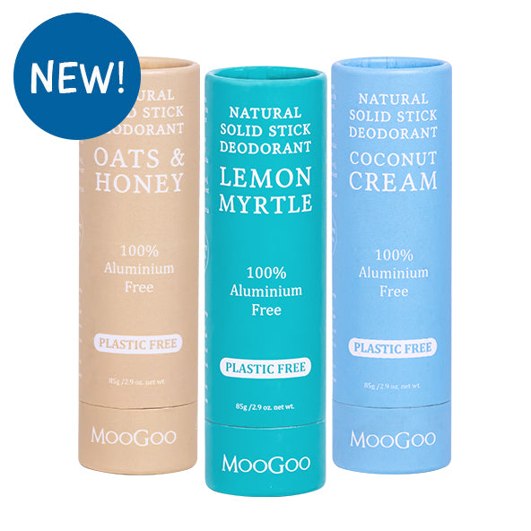 Natural Stick Deodorant Value Pack Aluminium Free Plastic Free