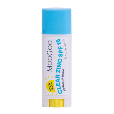Clear Zinc SPF 15 edible lip balm 5g tube