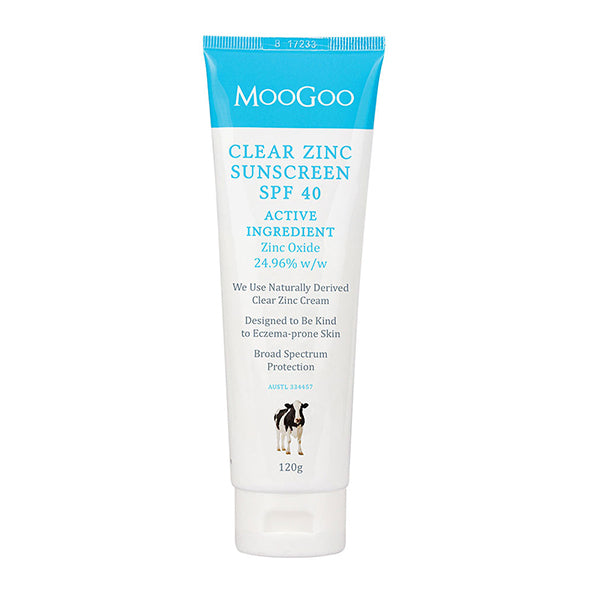 Clear Zinc Sunscreen SPF 40